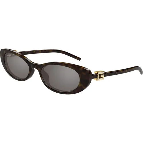 Stilvolle Sonnenbrille in Schwarz , Damen, Größe: 52 MM - Gucci - Modalova