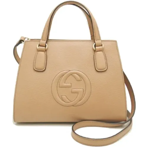 Pre-owned Leather gucci-bags , female, Sizes: ONE SIZE - Gucci Vintage - Modalova