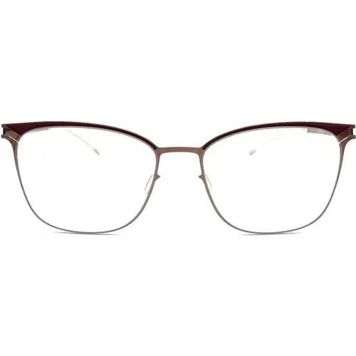 Rosa Lila Optische Brillen für Frauen , Damen, Größe: 53 MM - Mykita - Modalova