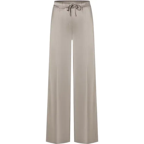 Wide Trousers , female, Sizes: 2XL L32, XS L32, S L32, XL L32 - CAMBIO - Modalova