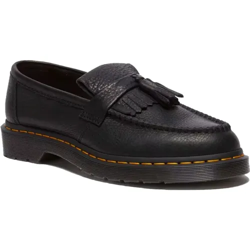 Schwarze Adrian Lederschuhe , Herren, Größe: 38 EU - Dr. Martens - Modalova