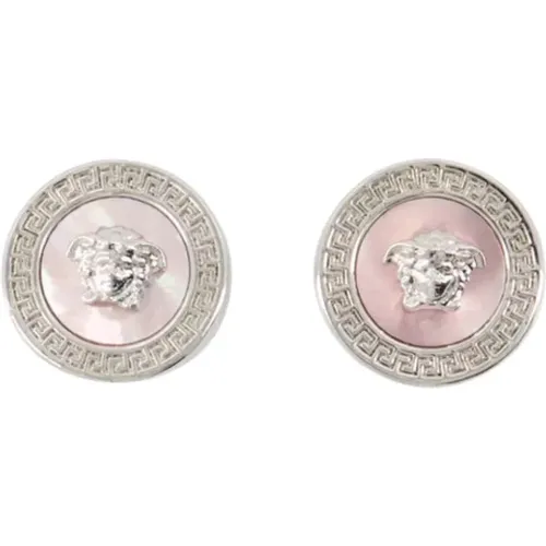Metal earrings , female, Sizes: ONE SIZE - Versace - Modalova
