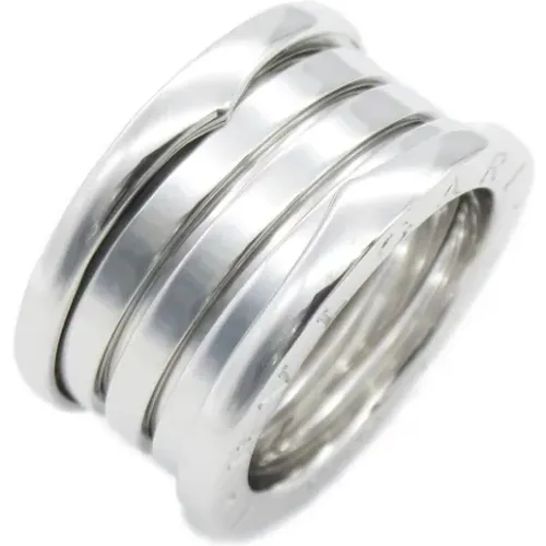 Pre-owned White Gold rings , female, Sizes: ONE SIZE - Bvlgari Vintage - Modalova