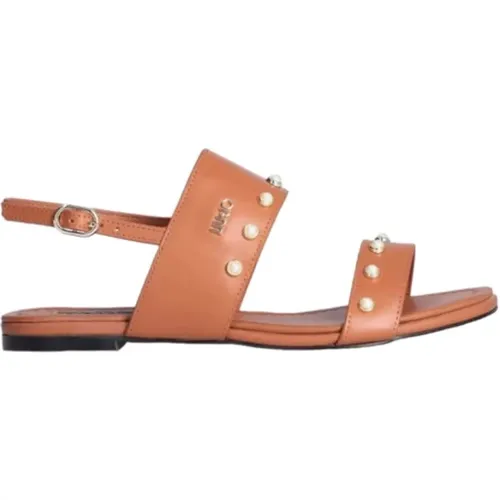 Flache Sandalen , Damen, Größe: 38 EU - Liu Jo - Modalova