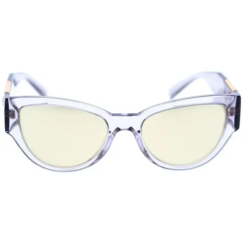 Stilvolle Cat-Eye Sonnenbrille , unisex, Größe: 55 MM - Versace - Modalova
