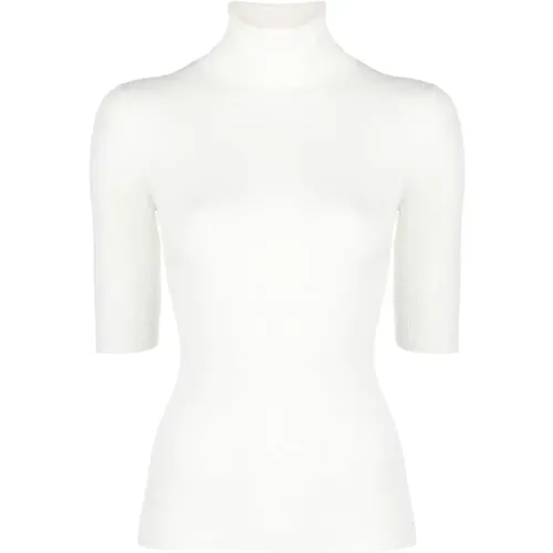 Ivory Wollpullover , Damen, Größe: L - Theory - Modalova