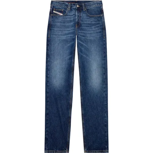 Street Style Straight Jeans , male, Sizes: W33, W34, W29, W32, W31, W30 - Diesel - Modalova