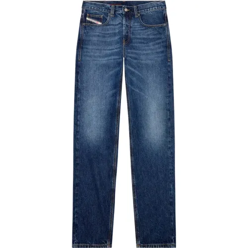 Street Style Straight Jeans , male, Sizes: W33, W34, W36, W32, W31, W30 - Diesel - Modalova