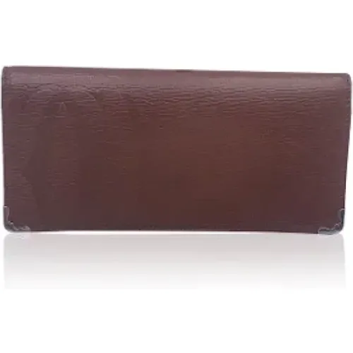 Pre-owned Leather wallets , female, Sizes: ONE SIZE - Cartier Vintage - Modalova