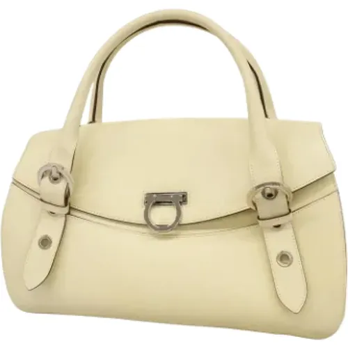 Pre-owned Leather handbags , female, Sizes: ONE SIZE - Salvatore Ferragamo Pre-owned - Modalova