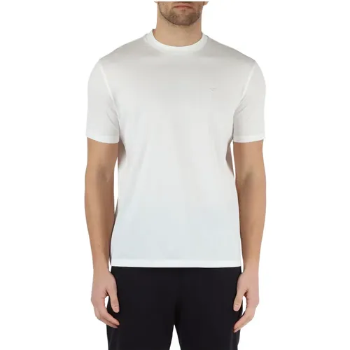 Cotton Travel Essential T-Shirt , male, Sizes: M - Emporio Armani - Modalova
