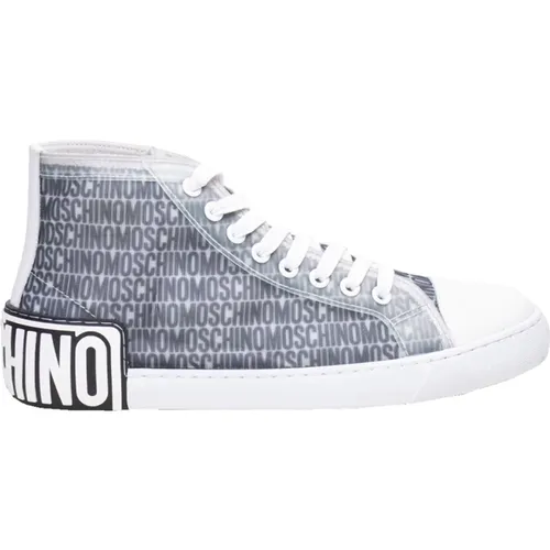 Lost And Found Web High Sneakers , male, Sizes: 12 UK, 6 UK, 9 UK - Moschino - Modalova