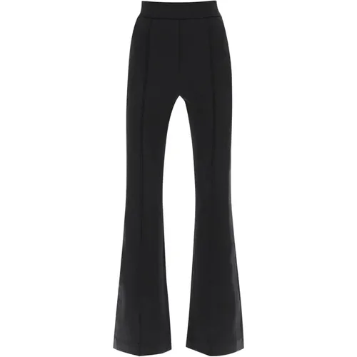 Logo FF Polyester Elastane Pants , female, Sizes: 2XS - Fendi - Modalova