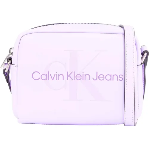 Skulptierte Kameratasche in Pastelllila - Calvin Klein - Modalova