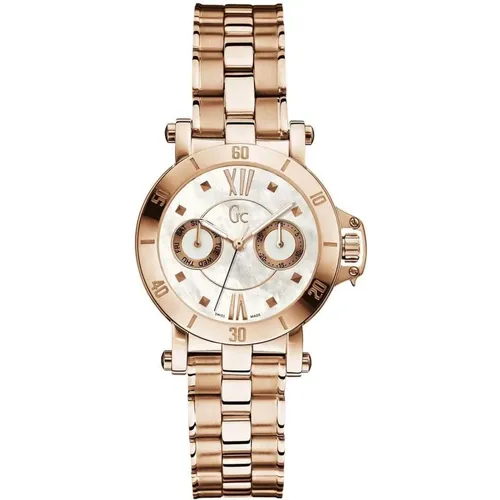 Roségold Stahl Uhr Guess - Guess - Modalova