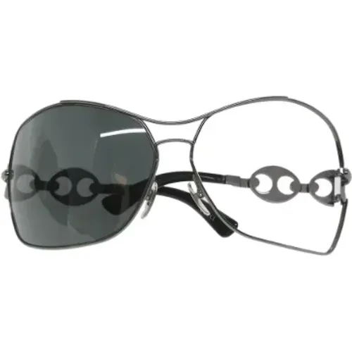 Pre-owned Metal sunglasses , female, Sizes: ONE SIZE - Gucci Vintage - Modalova