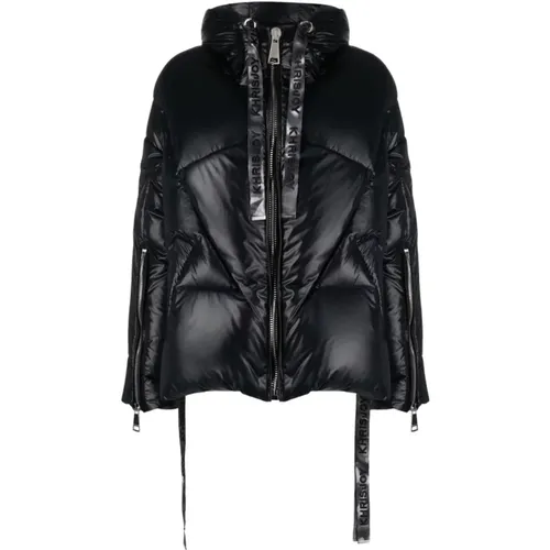 Iconic Shiny Down Jacket for Women , female, Sizes: 2XS - Khrisjoy - Modalova