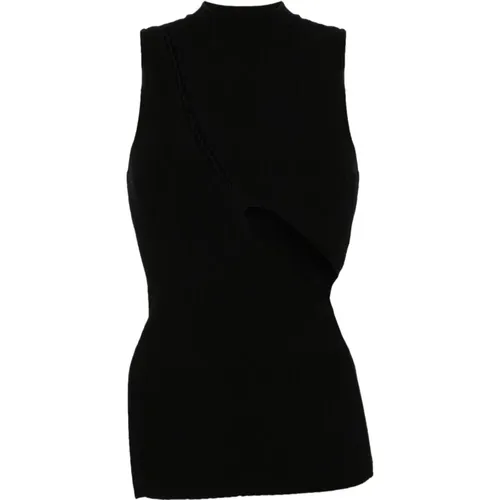 Top with 3.5cm Heel , female, Sizes: M, L, S - The Attico - Modalova