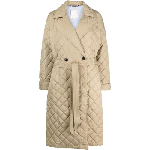 Sorona quilted trench , female, Sizes: M/L, S/M, XS/S - Tommy Hilfiger - Modalova