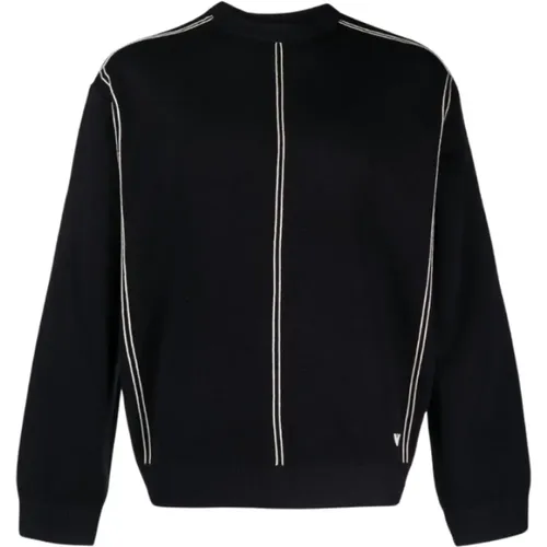 Stylish Pullover Sweater , male, Sizes: M, L, S - Emporio Armani - Modalova