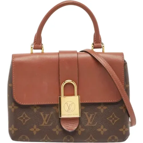 Pre-owned Coated canvas handbags , female, Sizes: ONE SIZE - Louis Vuitton Vintage - Modalova