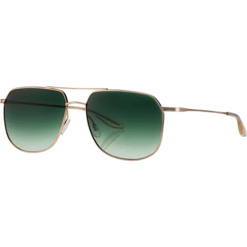 Javelin Sunglasses in Gold/Green Shaded , unisex, Sizes: 56 MM - Barton Perreira - Modalova