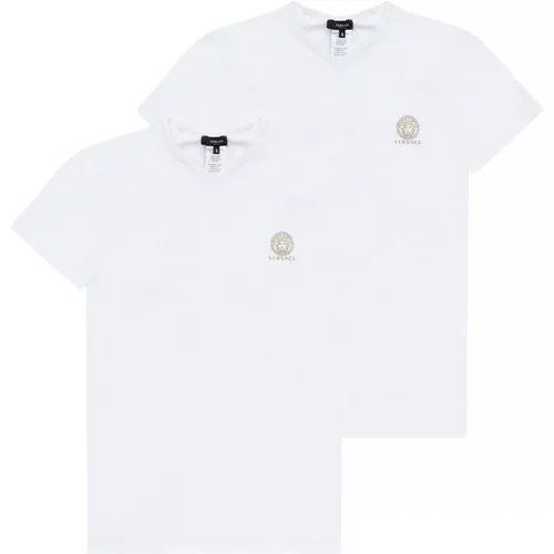 T-Shirt , Herren, Größe: 4XL - Versace - Modalova