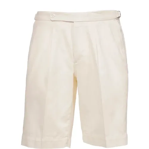 Herren Casual Bermuda Shorts , Herren, Größe: S - Incotex - Modalova