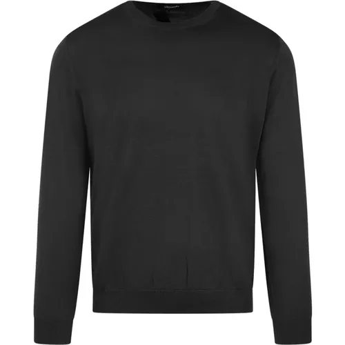 Cotton Knit Sweater , male, Sizes: XL, 2XL, M, L - Drumohr - Modalova