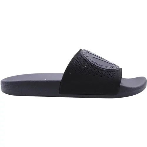 Stylish Sliders for Men , male, Sizes: 5 UK, 6 UK - Versace Jeans Couture - Modalova