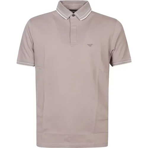 Short Sleeve Polo Shirt , male, Sizes: L, M - Emporio Armani - Modalova