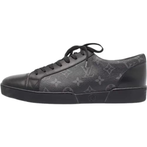 Pre-owned Leather sneakers , male, Sizes: 8 UK - Louis Vuitton Vintage - Modalova