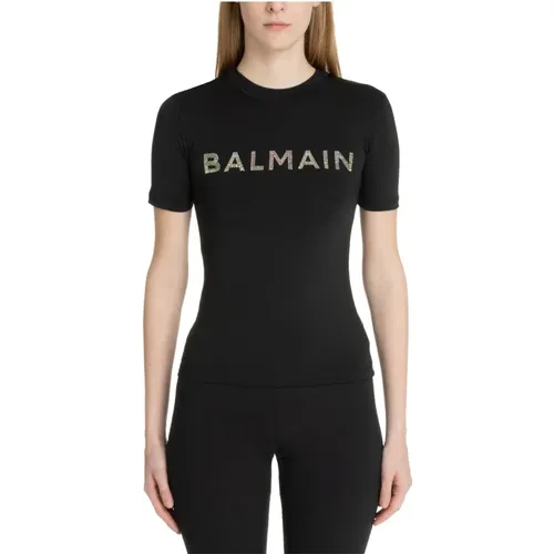 Logo T-shirt Balmain - Balmain - Modalova