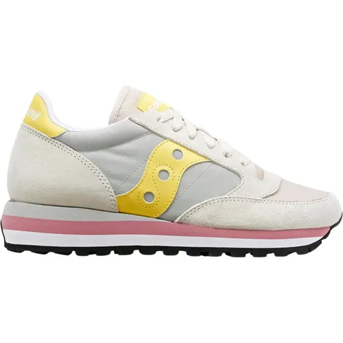 Elevated Jazz Triple Sneaker , female, Sizes: 4 UK - Saucony - Modalova