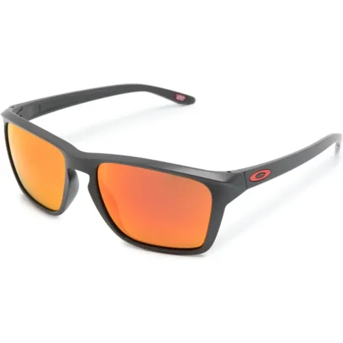 Schwarze Sonnenbrille mit Originalzubehör , Herren, Größe: 57 MM - Oakley - Modalova