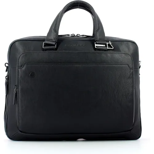 Laptop Bags Cases , male, Sizes: ONE SIZE - Piquadro - Modalova