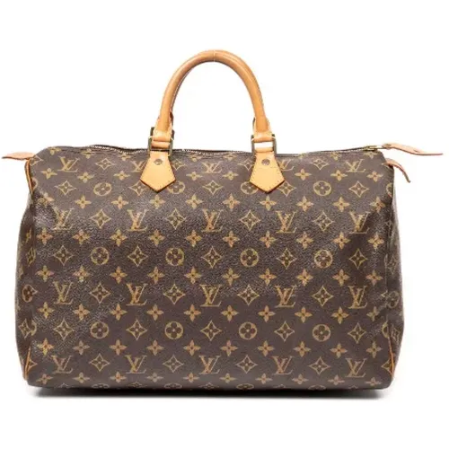 Pre-owned Coated canvas handbags , female, Sizes: ONE SIZE - Louis Vuitton Vintage - Modalova