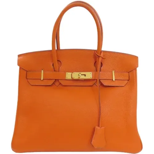 Pre-owned Leather handbags , female, Sizes: ONE SIZE - Hermès Vintage - Modalova