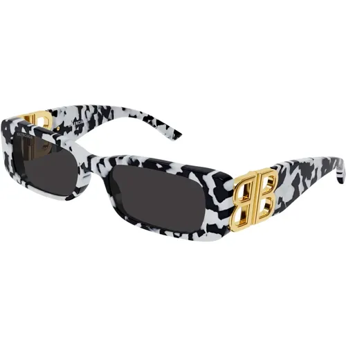 Graue Sonnenbrille , Damen, Größe: 51 MM - Balenciaga - Modalova