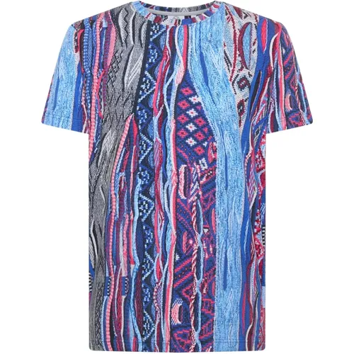 Printed T-Shirt , male, Sizes: L, S, M, 2XL, 3XL, XL - carlo colucci - Modalova