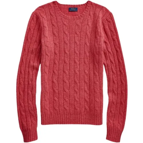 Julianna Cashmere Twist Pullover , Damen, Größe: M - Polo Ralph Lauren - Modalova