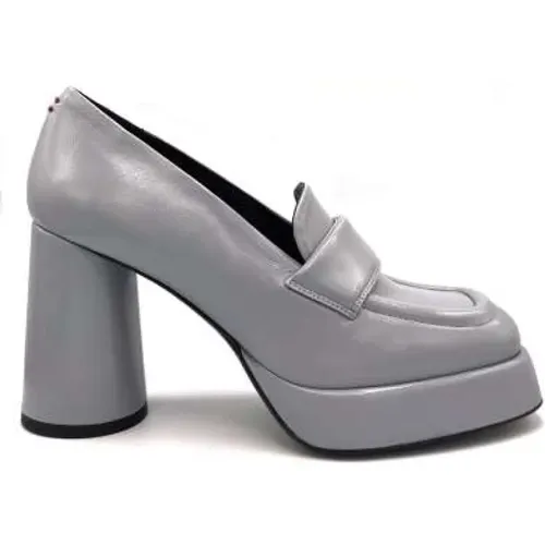 Patent Leather Loafer , female, Sizes: 2 UK, 4 1/2 UK, 4 UK, 3 UK, 7 UK - Halmanera - Modalova