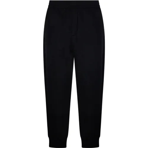 Schwarze Jogging Pant,Marineblaue Jogginghose für Männer - Emporio Armani - Modalova