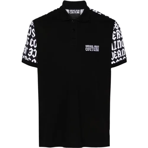 Polo Shirt for Men , male, Sizes: L, S, M, XS - Versace Jeans Couture - Modalova