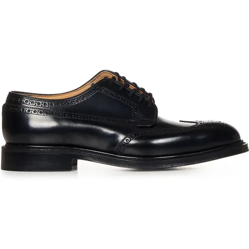 Brogue Lace-Up Derby Shoes , male, Sizes: 7 UK, 9 1/2 UK, 10 UK - Church's - Modalova