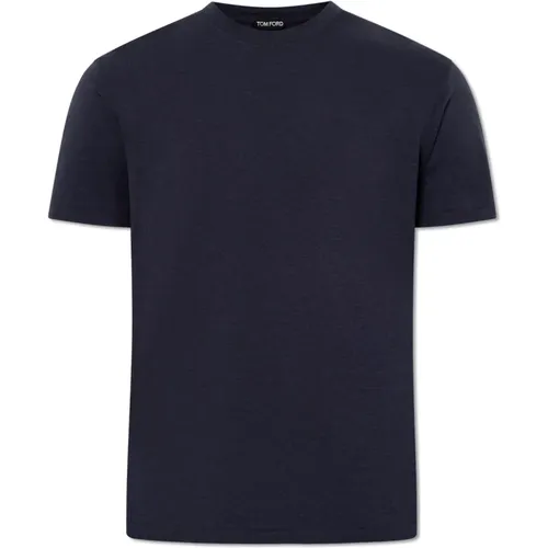 T-Shirt mit Logo , Herren, Größe: 3XL - Tom Ford - Modalova