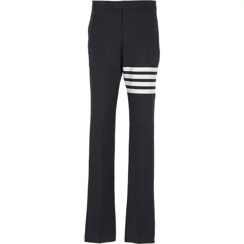 Wool Pants with 4-Bar Detail , male, Sizes: L - Thom Browne - Modalova