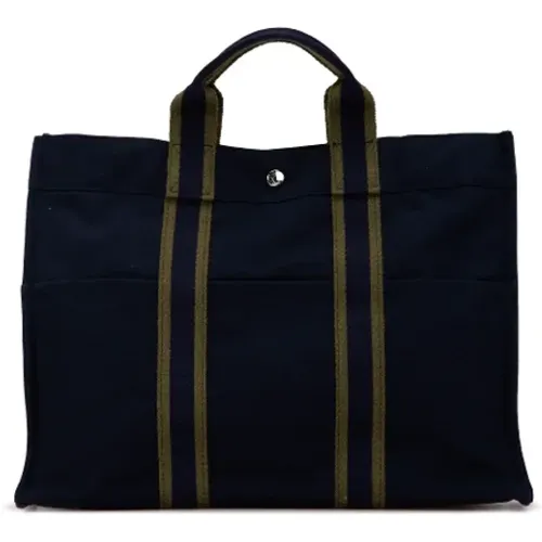 Pre-owned Canvas totes , female, Sizes: ONE SIZE - Hermès Vintage - Modalova