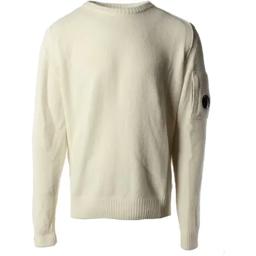 Fleece Strickpullover , Herren, Größe: L - C.P. Company - Modalova