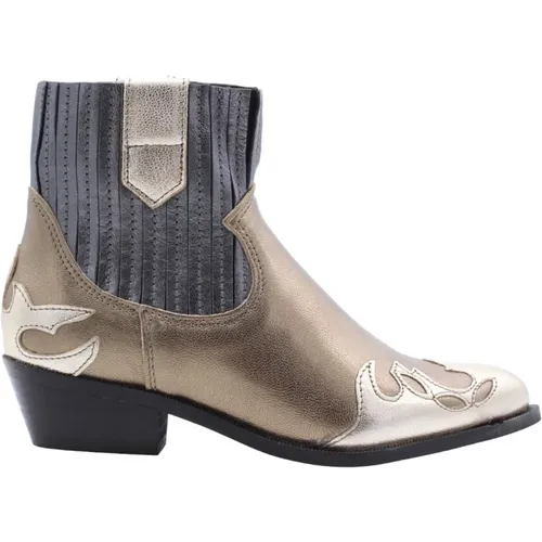 ROG Cowboy Boots - Stylish and Versatile , female, Sizes: 3 UK, 5 UK, 4 UK - Dwrs - Modalova